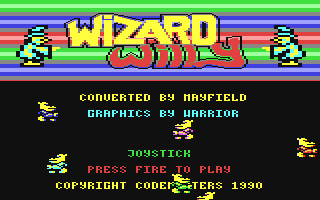 Wizard Willy Title Screen